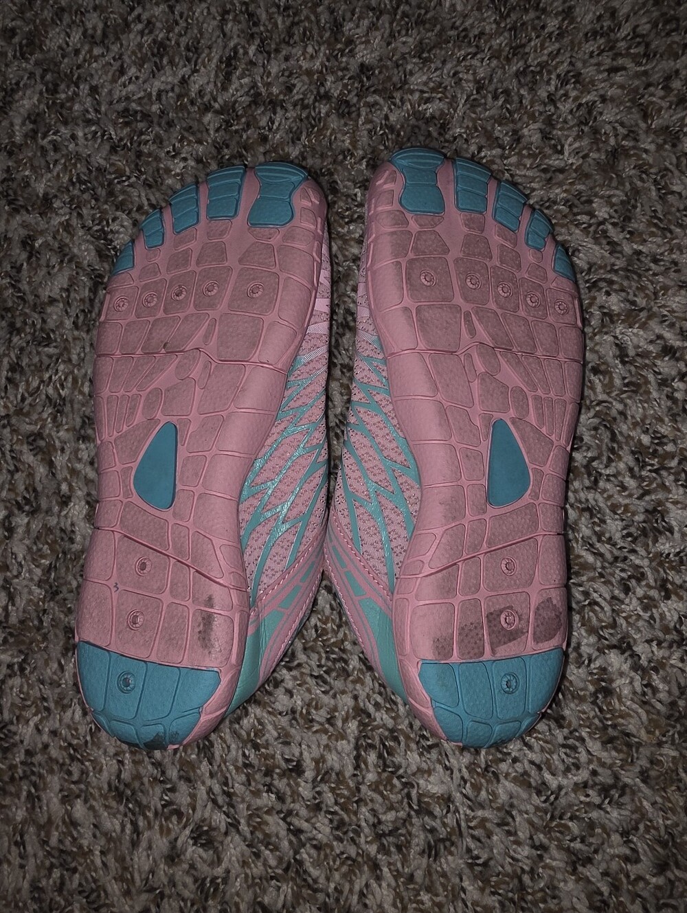 HF Pink & Turquoise Water-Ready Slip-On Sneakers EU 37 / US 7 - Picture 3 of 14